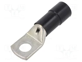BM GROUP Terminal de anillo tubular aislado M20 21mm negro