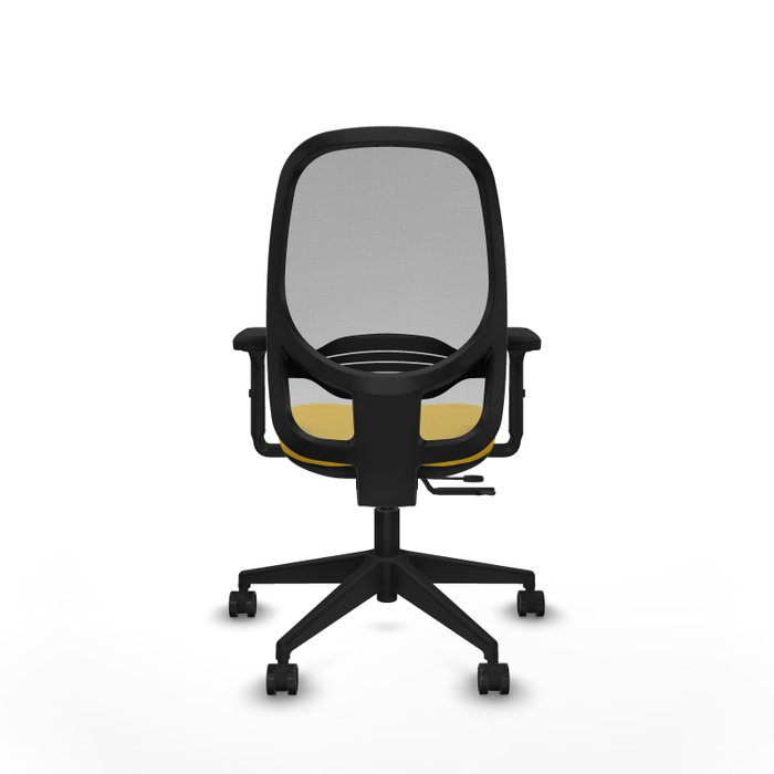 PIQUERAS Y CRESPO Silla de oficina Cilanco con mecanismo Sincro/Traslack Amarillo/Gris PIQUERAS Y CRESPO Silla de oficina Cilanco con mecanismo Sincro/Traslack Amarillo/Gris