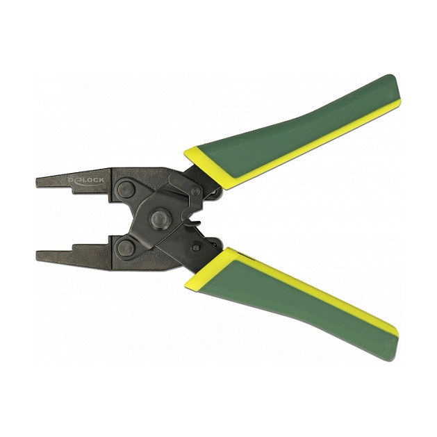 DeLOCK Alicate de Red Paralelo 11 - 32 mm, Modelo 86469, Aluminio y Bronce, 207 mm