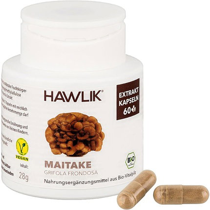 HAWLIK Maitake extracto puro 60vcaps HAWLIK Maitake extracto puro 60vcaps