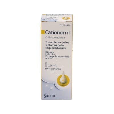 SANTEN Cationorm Colirio Emulsion 10 Ml