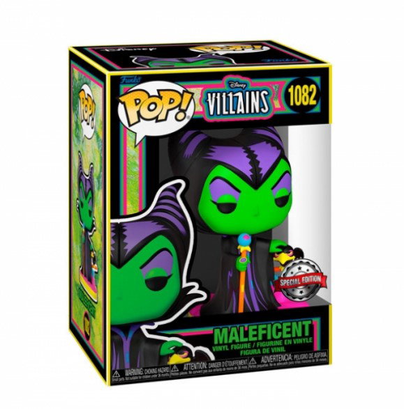 Funko Disney Villanos Malefica Edicion Especial Brillante Figura Vinilo 9cm Funko Disney Villanos Malefica Edicion Especial Brillante Figura Vinilo 9cm