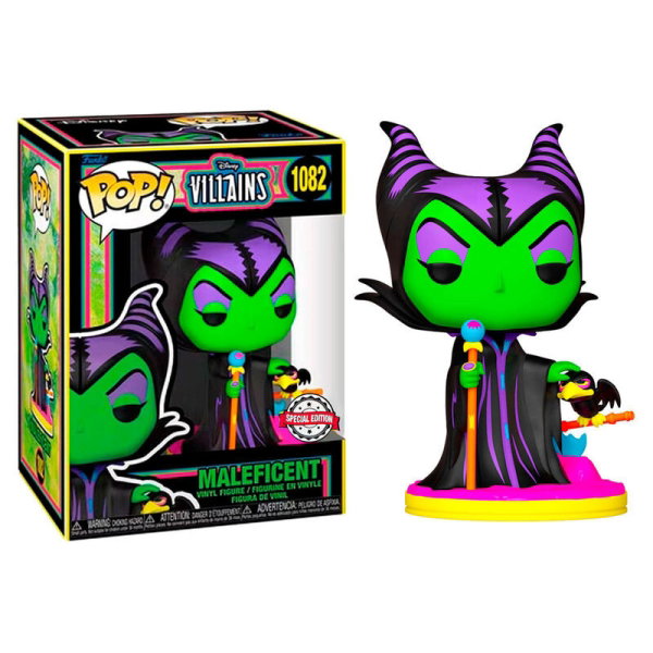 Funko Disney Villanos Malefica Edicion Especial Brillante Figura Vinilo 9cm Funko Disney Villanos Malefica Edicion Especial Brillante Figura Vinilo 9cm