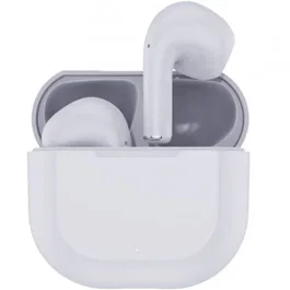 Myway Auriculares Bluetooth Inalámbricos Touch MWHPH0030 - Blancos, Autonomía 3h, con Estuche de Carga