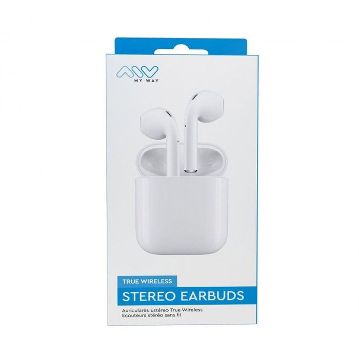 Myway Auriculares Bluetooth MWHPH0030 Blancos