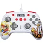 Konix KON3328170001007 Gamepad Cableado para Nintendo Switch, Switch 2 y PC con Temática One Piece y Vibración - Blanco - 3 m - Personaje Luffy