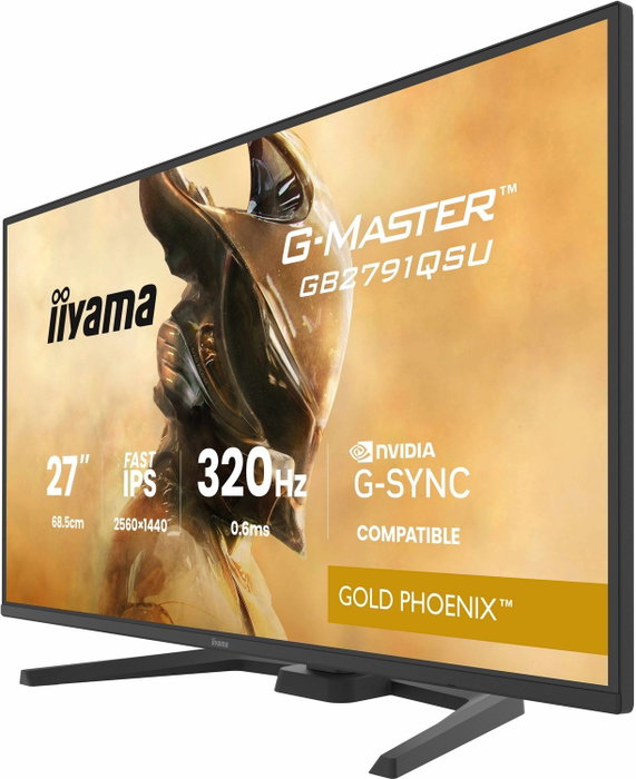 Iiyama G-MASTER GB2791QSU-B1 Monitor Gaming 27 pulg QHD 320Hz
