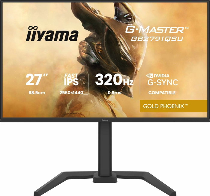 Iiyama G-MASTER GB2791QSU-B1 Monitor Gaming 27 pulg QHD 320Hz