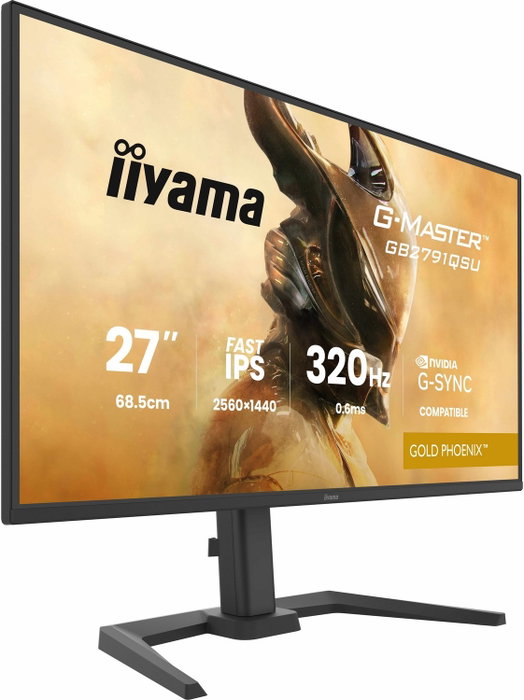 Iiyama G-MASTER GB2791QSU-B1 Monitor Gaming 27 pulg QHD 320Hz