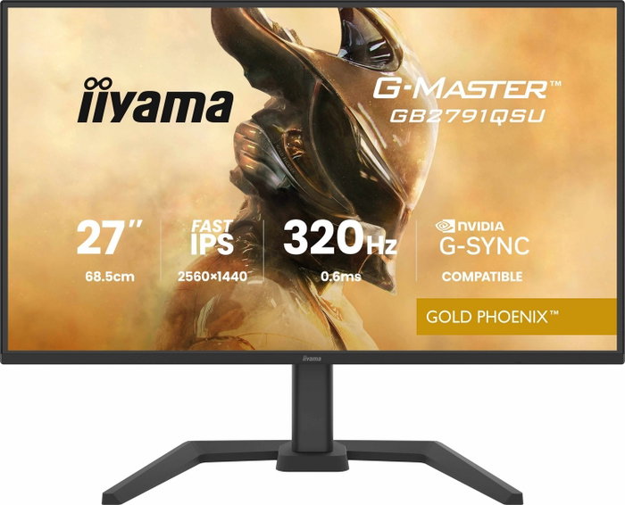 Iiyama G-MASTER GB2791QSU-B1 Monitor Gaming 27 pulg QHD 320Hz