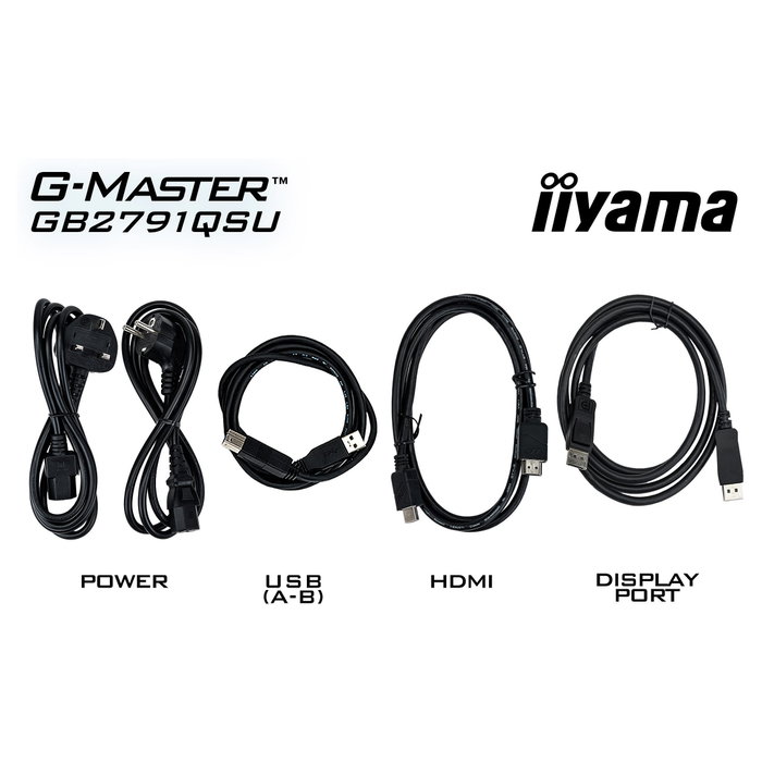 iiyama G-Master GB2791QSU-B1 Gold Phoenix Monitor Gaming 27 Pulgadas QHD 320Hz Fast IPS Negro