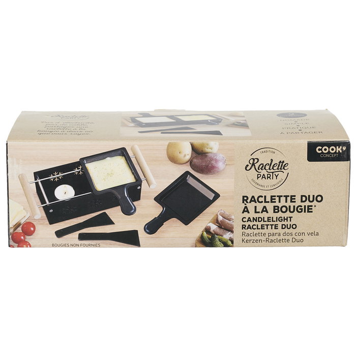Cook Concept Raclette Para 2 Personas Cook Concept Raclette Para 2 Personas