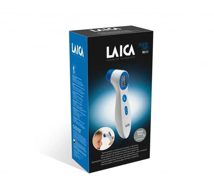 Laica Termómetro Infrarrojo TH1000 Azul y Blanco