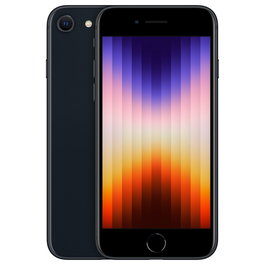 Apple iPhone SE (3ra Generación) 256GB Midnight Negro - Pantalla 4.7", Cámara 12MP, iOS 15, Chip A15 Bionic, Resistencia IP67