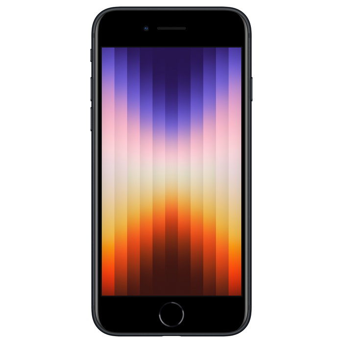 Apple iPhone SE (3ra Generación) 256GB Midnight Negro - Pantalla 4.7", Cámara 12MP, iOS 15, Chip A15 Bionic, Resistencia IP67