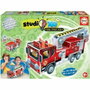 EDUCA Puzzle Coche de Bomberos Studio 3D