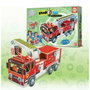 EDUCA Puzzle Coche de Bomberos Studio 3D