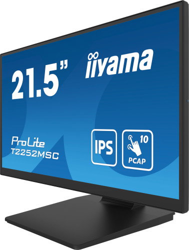 iiyama ProLite T2252MSC-B2 Monitor Táctil 21.5 pulgadas Full HD IPS Black iiyama ProLite T2252MSC-B2 Monitor Táctil 21.5 pulgadas Full HD IPS Black