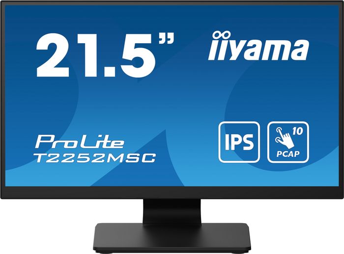 iiyama ProLite T2252MSC-B2 Monitor Táctil 21.5 pulgadas Full HD IPS Black iiyama ProLite T2252MSC-B2 Monitor Táctil 21.5 pulgadas Full HD IPS Black