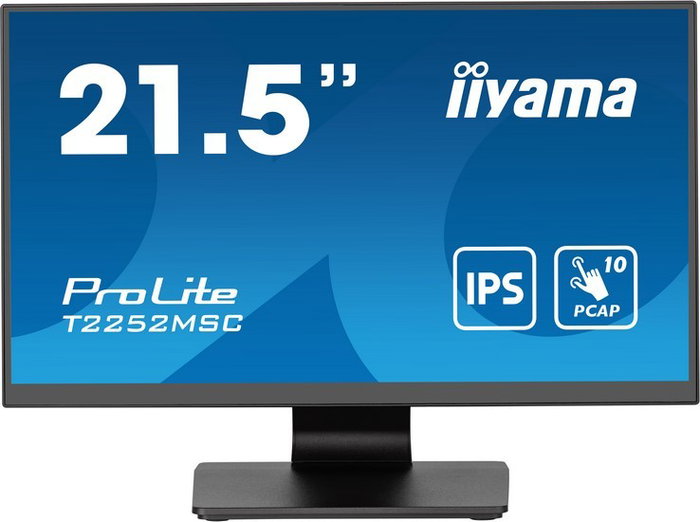 iiyama ProLite T2252MSC-B2 Monitor Táctil 21.5 pulgadas Full HD IPS Black iiyama ProLite T2252MSC-B2 Monitor Táctil 21.5 pulgadas Full HD IPS Black