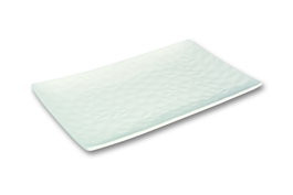 Le coq Fuente Rectangular Hesperis 25x15,5 cm (4 Unidades) Porcelana de Alumina