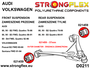 StrongFlex 021459A Silentblock Sport Wishbone Delantero y Trasero