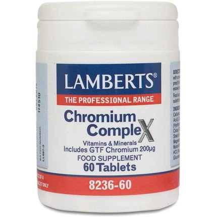 LAMBERTS Chromium Complex 60 comprimidos