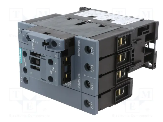 SIEMENS 3RT2336-1NB30 Contactor 4-polar 24V DC SIEMENS 3RT2336-1NB30 Contactor 4-polar 24V DC