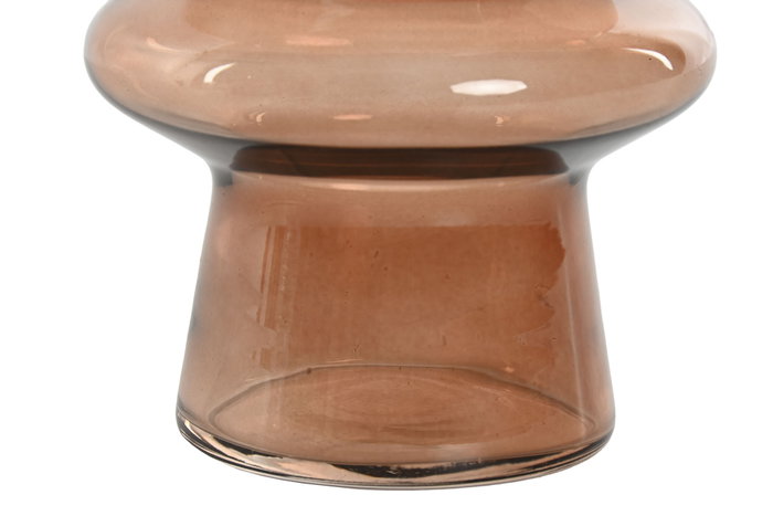 DKD Home Decor Jarron Moderno Decorativo de Cristal Color Ámbar 11.5 cm Ancho x 11.5 cm Largo x 19.5 cm Alto DKD Home Decor Jarron Moderno Decorativo de Cristal Color Ámbar 11.5 cm Ancho x 11.5 cm Largo x 19.5 cm Alto