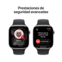 Apple Watch Series 11 GPS 46mm Gris Espacial con Correa Deportiva Negra S/M