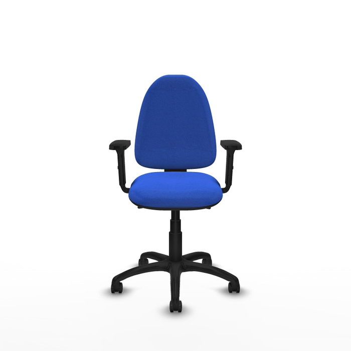 PIQUERAS Y CRESPO Silla de oficina Aýna Azul con mecanismo Asincro