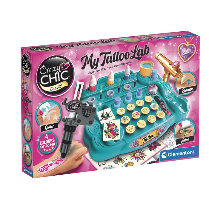 Clementoni Tattoo Studio Crazy Chic Clementoni Tattoo Studio Crazy Chic