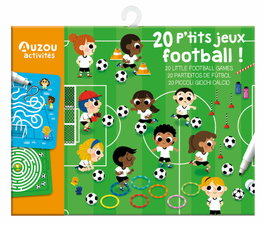 AUZOU EDITIONS, 20 partiditos de fútbol. Mi estuche de juegos - AUZOU EDITIONS