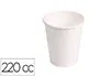 Blanca Vaso Térmico Cartón Blanco 200 cc Biodegradable Paquete 50 Unidades