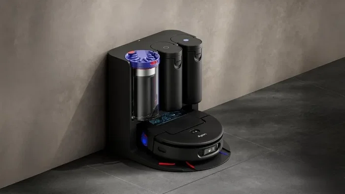 Dyson Spot+Scrub AI Robot Aspirador y Fregador Negro Dyson Spot+Scrub AI Robot Aspirador y Fregador Negro