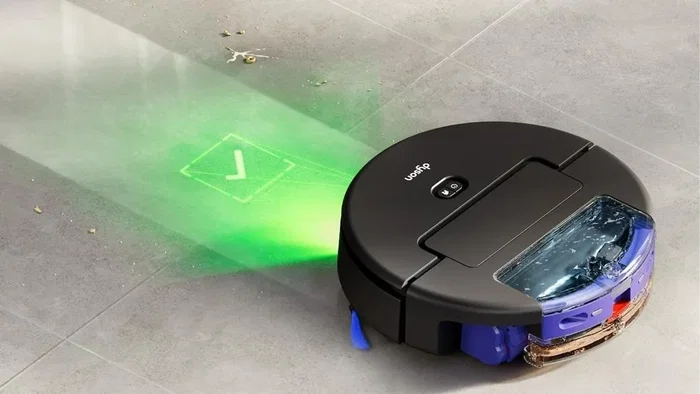Dyson Spot+Scrub AI Robot Aspirador y Fregador Negro Dyson Spot+Scrub AI Robot Aspirador y Fregador Negro