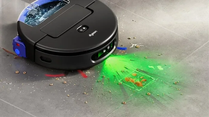 Dyson Spot+Scrub AI Robot Aspirador y Fregador Negro Dyson Spot+Scrub AI Robot Aspirador y Fregador Negro