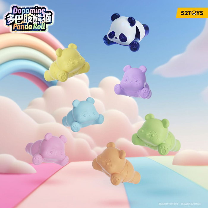 Panda Roll Figuras Blind Box Surtido Dopamine Pandas 3 cm (6)