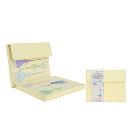 Framar Set de Pinceles Garden Party, Pinceles de Color con Fibra de Trigo Sostenible y Cerdas AccuSoft para Máxima Precisión y Control