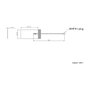 DeLOCK 12611 Antena WLAN FPC Interna MHF Macho 15 cm