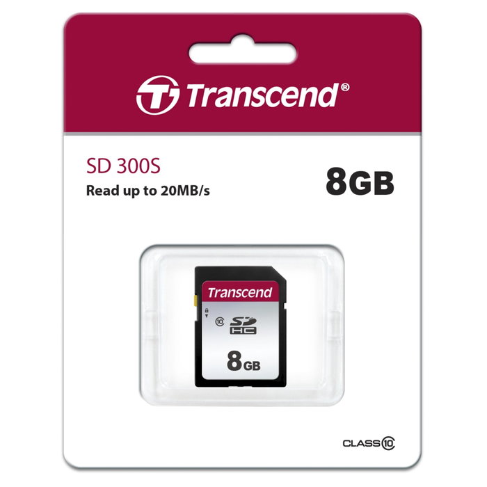 Transcend 300S 8 GB SDHC Clase 10