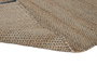 DKD Home Decor Alfombra de Yute y Algodón 75x175 cm Marrón