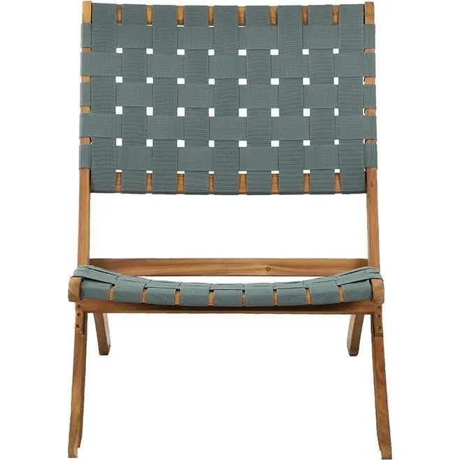 Beau Rivage GAVERONBS02190 Juego de 2 sillones de jardín VERONE de madera de acacia FSC y cuerda verde Beau Rivage GAVERONBS02190 Juego de 2 sillones de jardín VERONE de madera de acacia FSC y cuerda verde