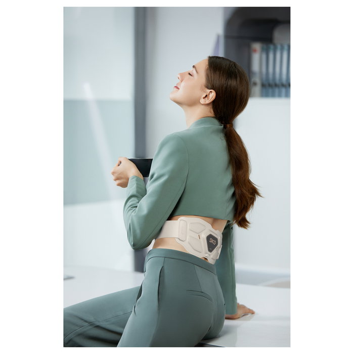 SKG Taillenmassagegerät W9 Pro Masajeador de Cintura Blanco SKG Taillenmassagegerät W9 Pro Masajeador de Cintura Blanco