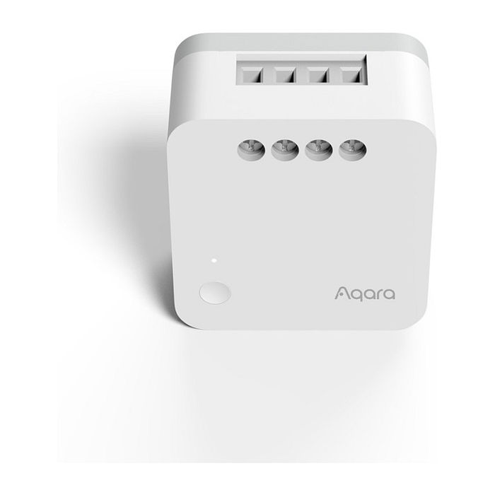 Aqara Einzelschalter-Modul T1 ohne Neutralleiter, Compatible con Apple HomeKit, Interruptor Inteligente para Hogar