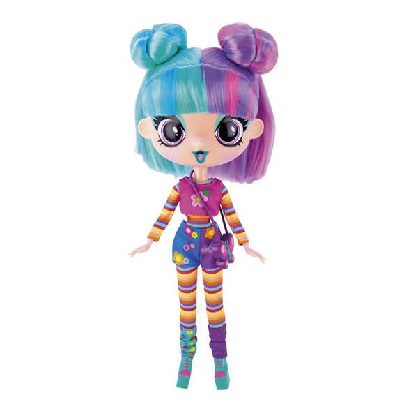 Toy Partner Muñeca Decora Fashion 28 cm con Más de 70 Sorpresas y Pegatinas con Relieve - Modelos Surtidos