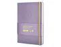 Antartik Cuaderno Antartik Notes A5 Tapa Dura Rayas Morado y Amarillo 100 Hojas 80 gr FSC
