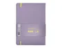 Antartik Cuaderno Antartik Notes A5 Tapa Dura Rayas Morado y Amarillo 100 Hojas 80 gr FSC