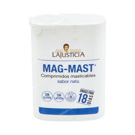 ANA MARIA LAJUSTICIA Mag-Mast 36Comprimidos Antiácido Masticable Carbonato de Magnesio Sabor Nata