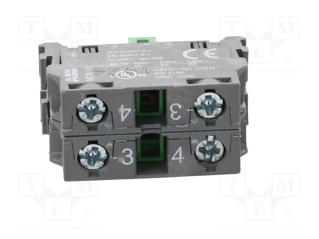 ABB Bloques de contactos 22mm NA x2 ABB Bloques de contactos 22mm NA x2